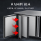 澳柯玛(AUCMA) 展示柜HCF-15A8W 风冷款工作台冷藏冷冻展示柜保鲜平冷厨房不锈钢1.5米长0.8米宽