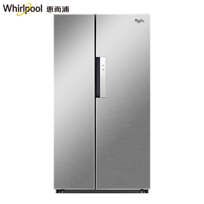 惠而浦(Whirlpool)BCD-592WDBZW 592升 变频风冷无霜大容量两门 对开门冰箱 (波尔卡银)