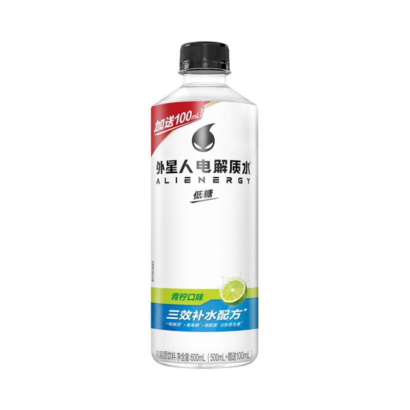 外星人电解质水600ml*12瓶青柠味果味低糖维生素饮料高清大图