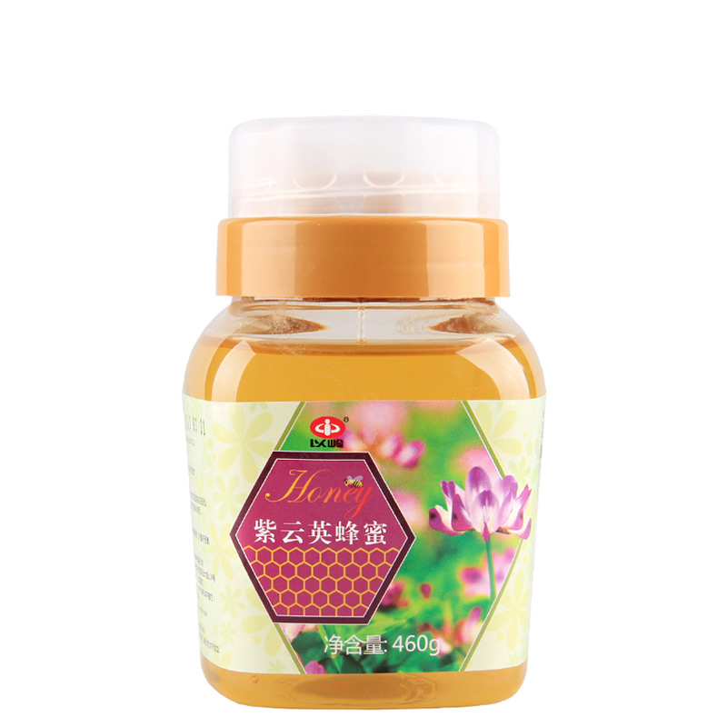 以岭(YiLing) 紫云英蜂蜜 460g 蜂蜜 紫云英蜜 蜂产品 滋补蜂蜜 罐装 蜂蜜柚子茶