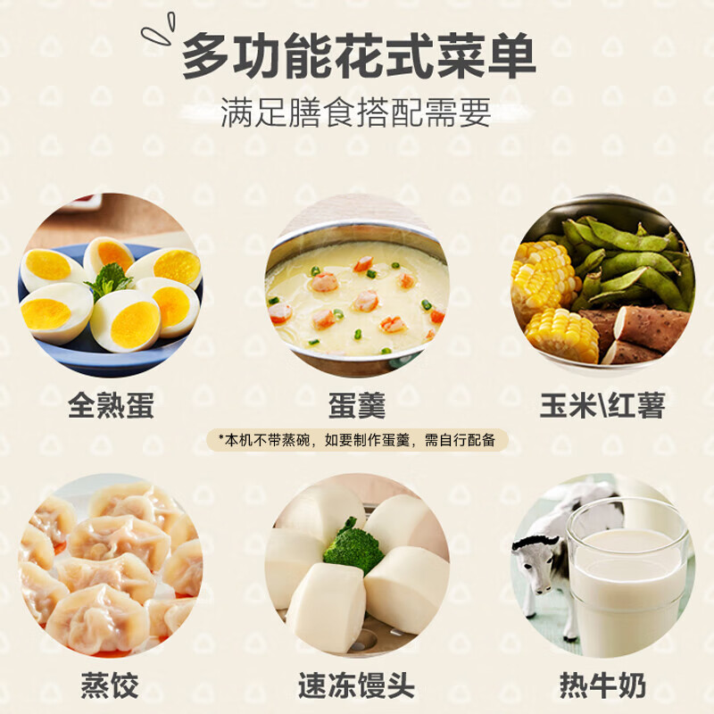 小熊(bear)旋钮式操控煮蛋器ZDQ-B07C3高清大图