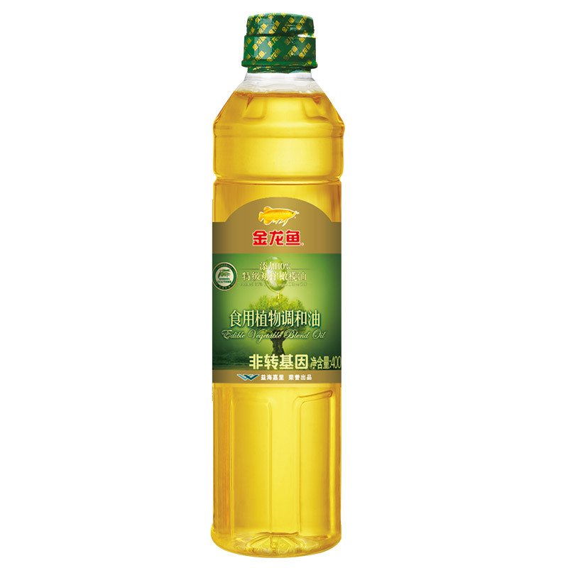 金龙鱼10特级初榨橄榄油食用植物调和油400ml
