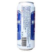 哈尔滨(Harbin)啤酒冰纯白啤500ml*18听整箱装啤酒苏宁自营国产啤酒