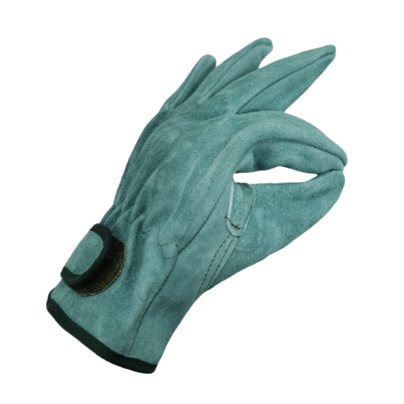 铁洋 电焊手套 牛皮魔术贴收口(22~25CM) 双高清大图
