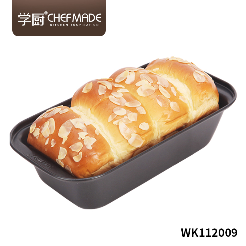 学厨 CHEFMADE 面包模具450g吐司烘焙模具中号板烧汉堡模工具磅蛋糕模具烤箱用厨房工具 WK112009