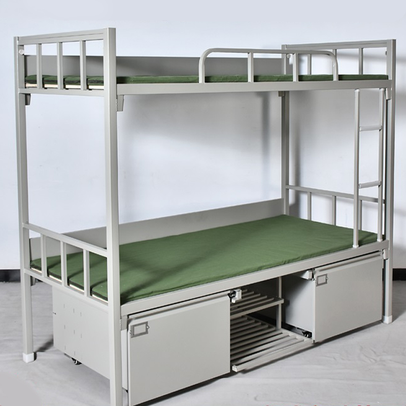 dxbg制式营具单人床边防消防官兵床士兵床军区宿舍床加厚单人床单层床