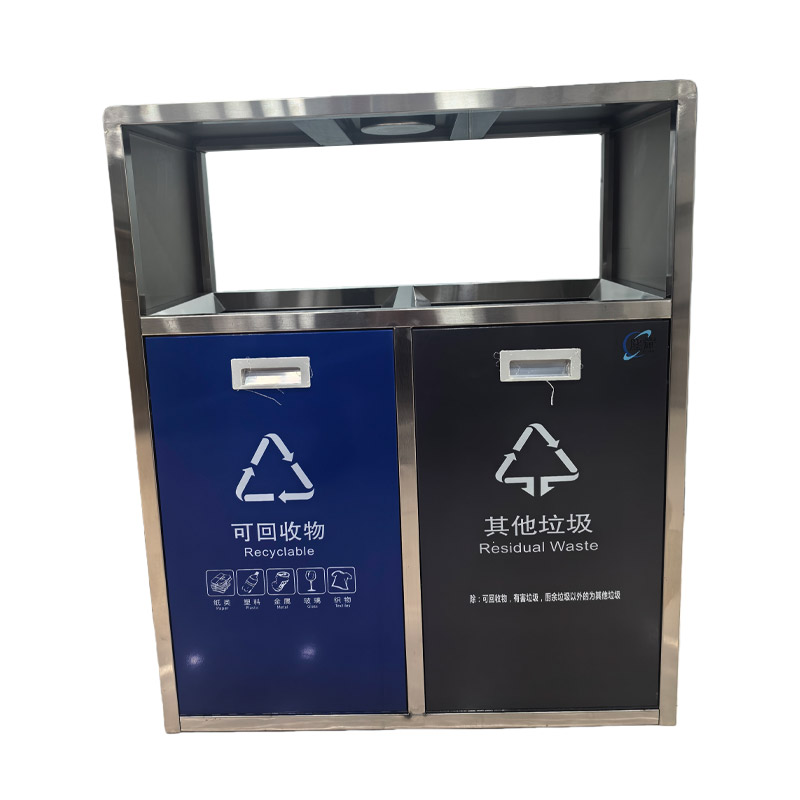 鏖耀 垃圾桶室外 78*36*90厘米/个高清大图