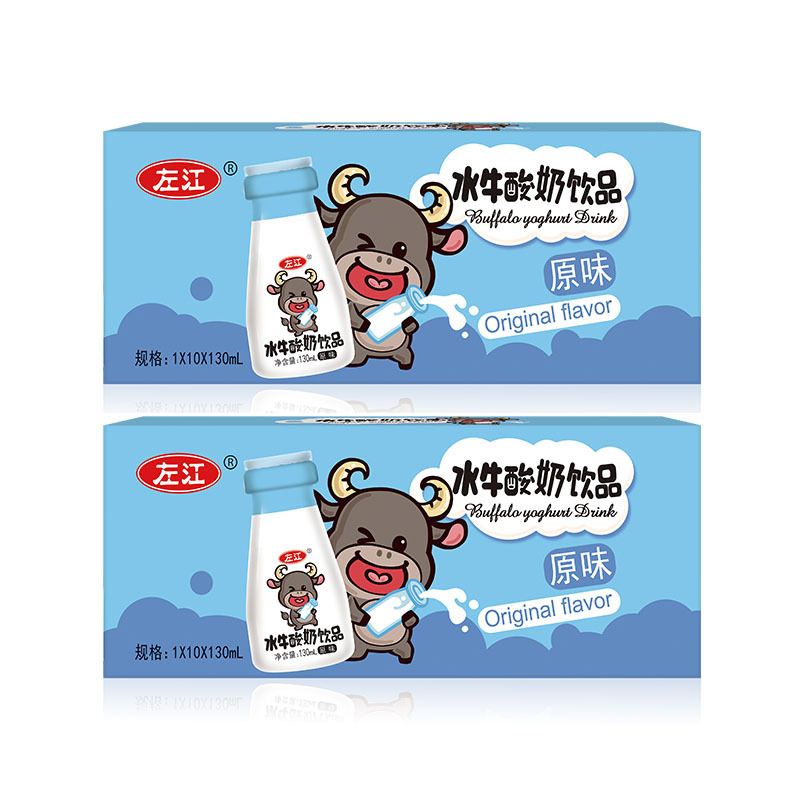 左江 水牛酸奶饮品130ml×10瓶/箱*2箱