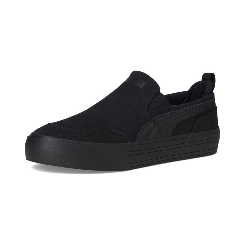 彪马(Puma)PUMA男士休闲板鞋滑入式帆布硫化鞋透气舒适防滑耐磨帆