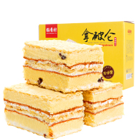 稻香村糕点 早餐糕点面包零食 拿破仑夹心奶油蛋糕700g