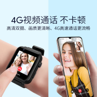 [4G全网通 视频]电话手表智能WiFi定位GPS手表防水儿童视频电话手表拍照手机触摸屏早教益智手表全网通移动联通电信卡