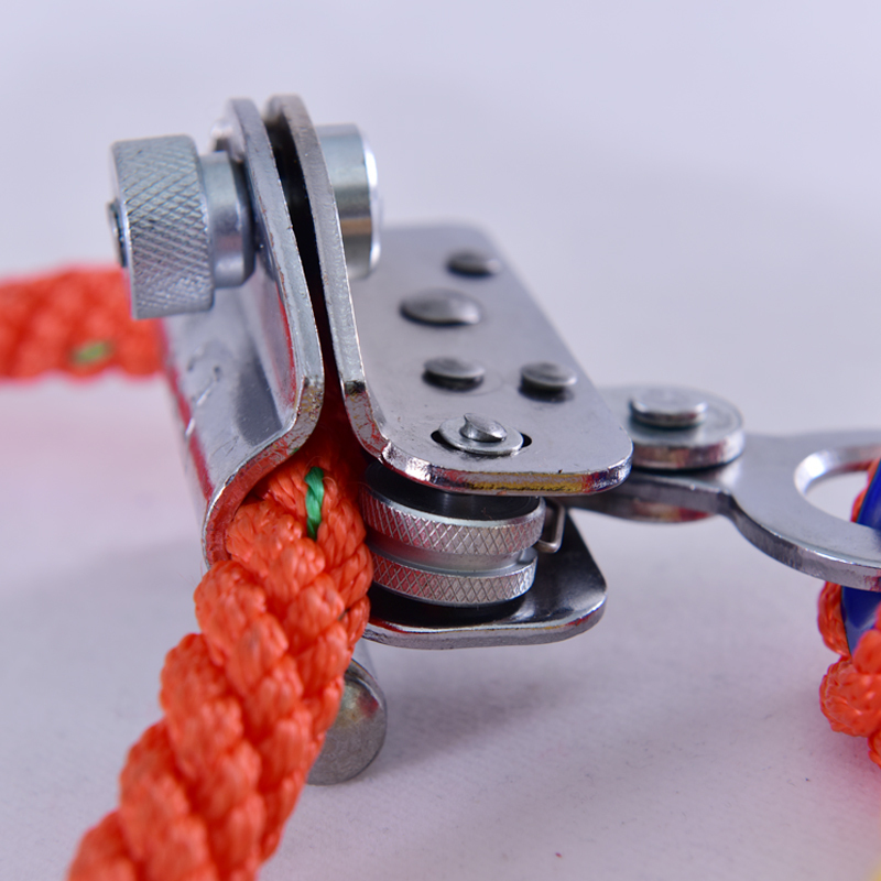 a款普通1620mm尼龙绳用高空作业安全绳防坠落自锁器止坠器钢丝绳索抓