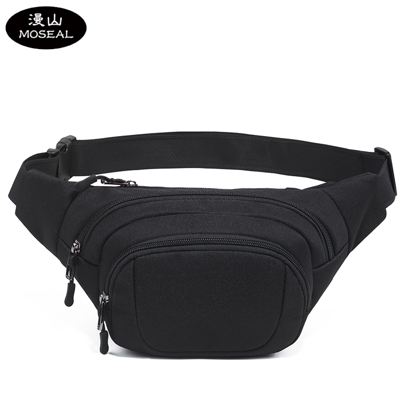 漫山 大容量多功能运动腰包科学隔层多层男女运动跑步包运动包 MS-668(个)