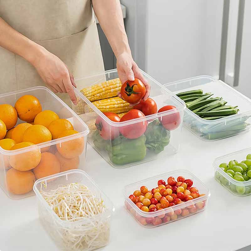 空間専門家(SPACEXPERT) 塑料收纳盒保鲜盒7L透明