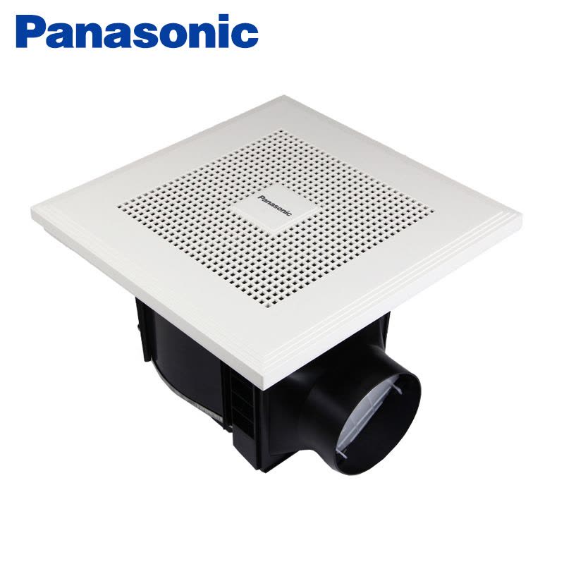 松下排气扇天花扇吊顶排气扇厨房卫生间家用排风扇换气扇强力低噪音抽风机换气扇集成吊顶30*30面板石膏吊顶嵌入式通风扇图片