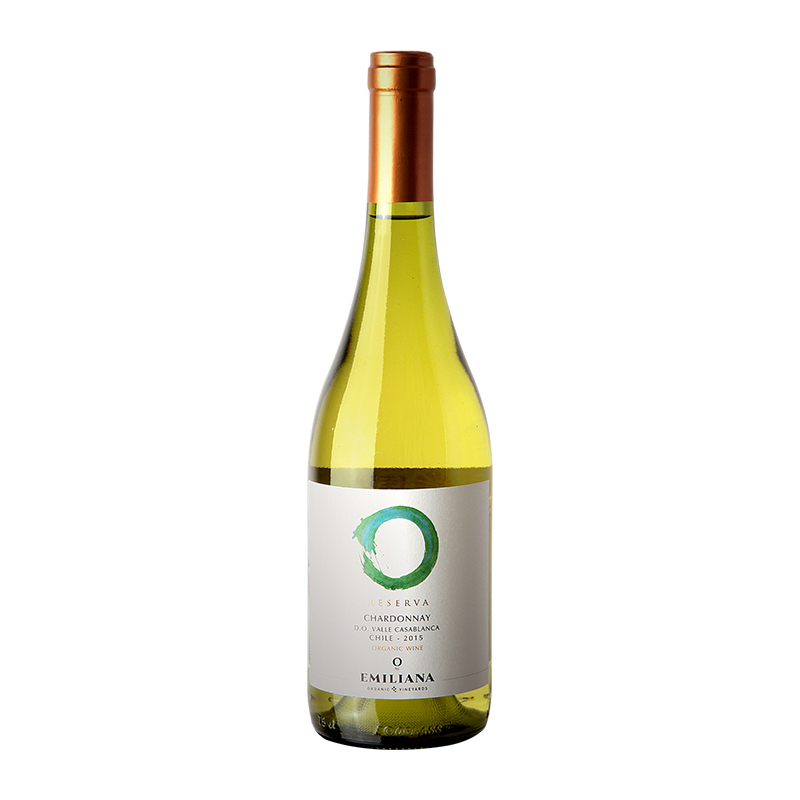 佳沃智利原瓶进口o圆满霞多丽干白葡萄酒