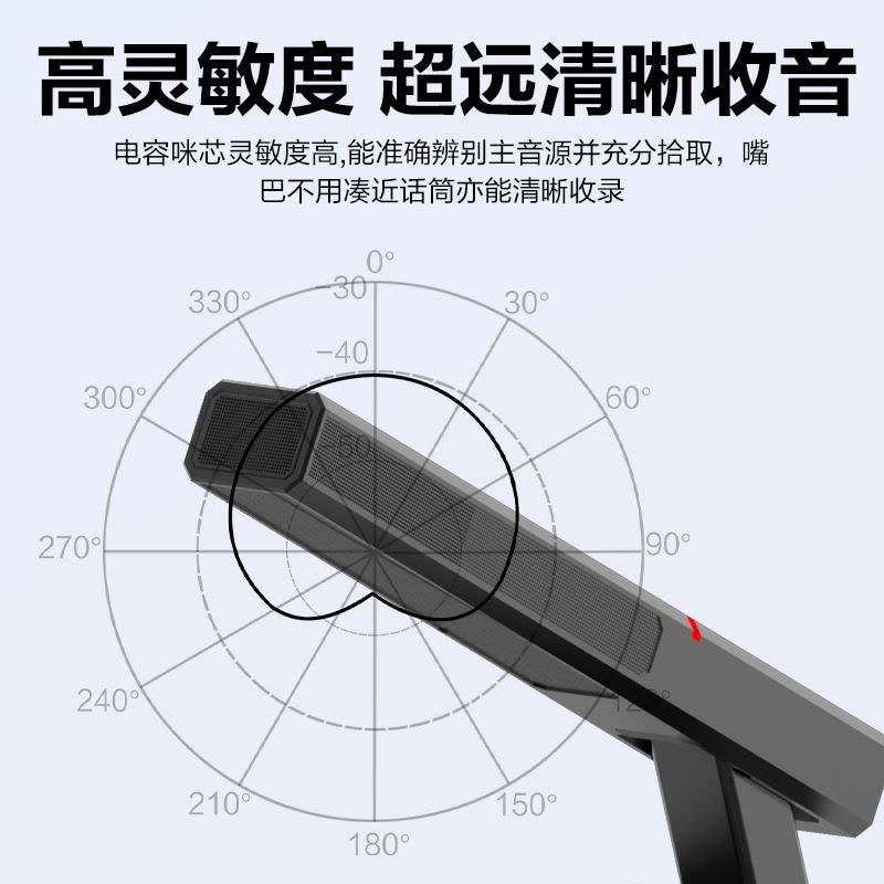 惠度(HuiDu)HD-8230M有线手拉手会议话筒全数字表决IP视像跟踪双机热备份录音语音转写方管款一拖八图片