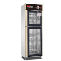 乐创(lecon) 商用多功能热风循环消毒柜LC-J-XD420D 双门 400L