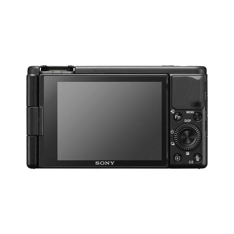 索尼(Sony)ZV-1 入门数码相机 美肤高颜值 小巧大变焦 24-70mm F1.8-2.8大光圈蔡司镜头 Vlog相机 黑色高清大图