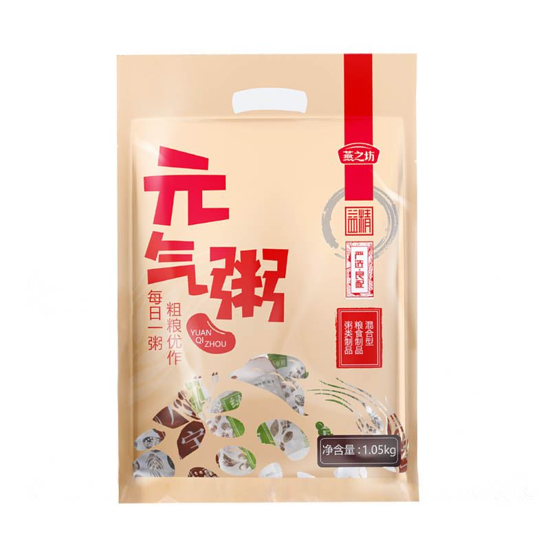 燕之坊 元气粥1.05kg 八宝粥米五谷杂粮红豆薏米粥紫薯黑米粥绿豆百合元气粥材料高清大图
