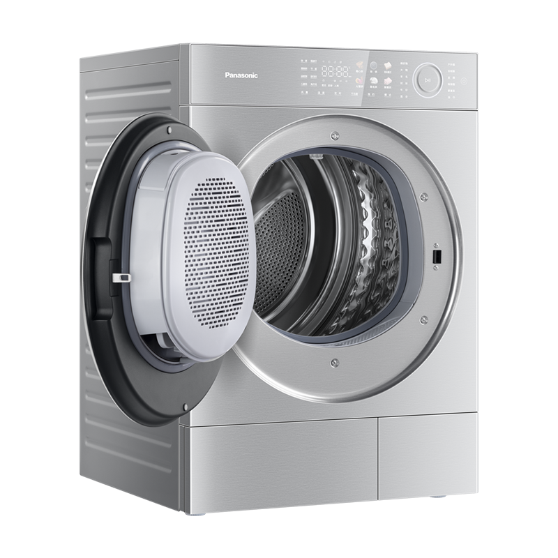 松下Panasonic L系列10千克热泵变频烘干机高清大图