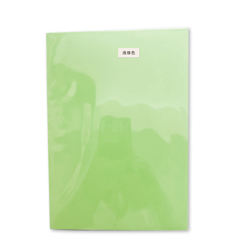 奥驰 彩色复印纸70g绿色 A4 100张/包高清大图