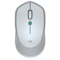罗技(Logitech)VOICE M380无线鼠标 笔记本电脑台式机USB便携鼠标 办公鼠标 语音听写鼠标太空银