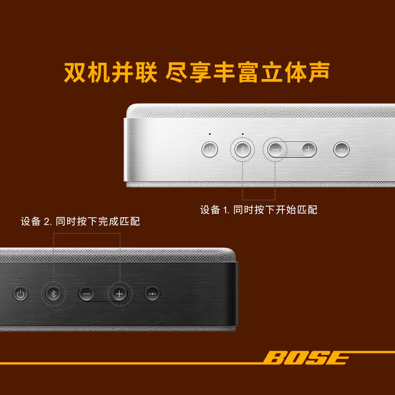 BoseSoundLink Home 蓝牙扬声器–酷灰 无线蓝牙家居音箱/音响 出众音质 优雅时亮银色