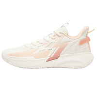 361°男鞋运动鞋新款篮球训练鞋672421122 羽毛白/冰沙桃 44码