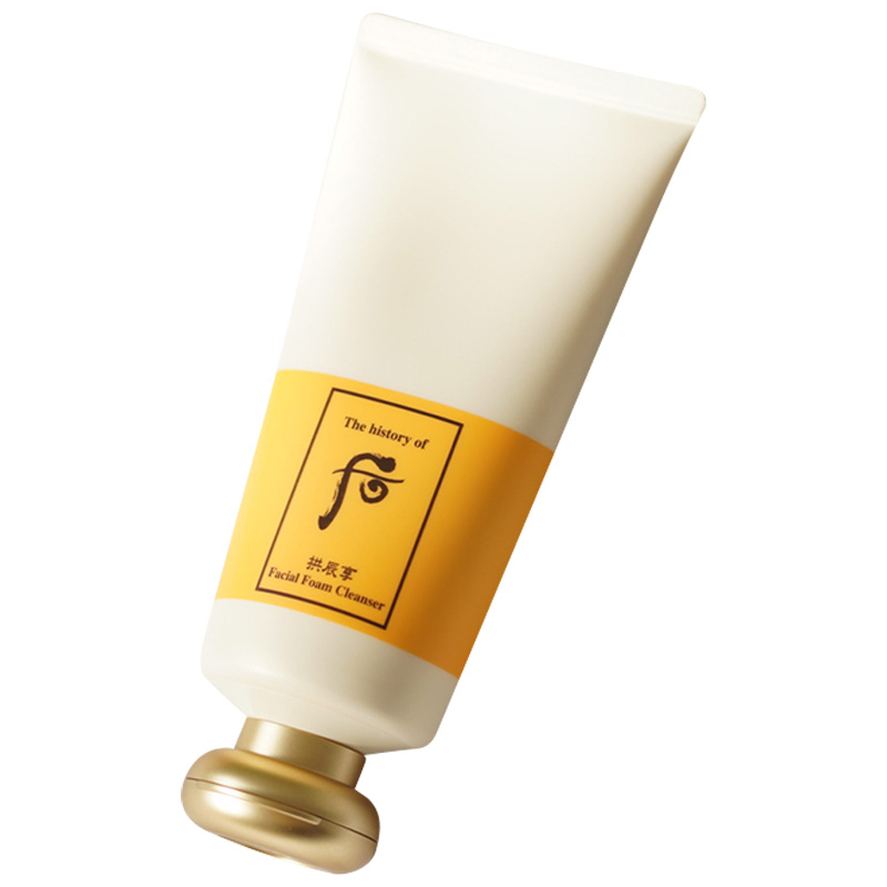 [一步洗净温和清洁]whoo 后 拱辰享 深层清洁泡沫 洁面乳180ml/支 温和清洁高清大图