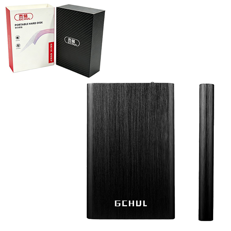 杰储 JYYT1100 1T USB3.0 2.5英寸 移动硬盘 1个 磨砂黑色高清大图