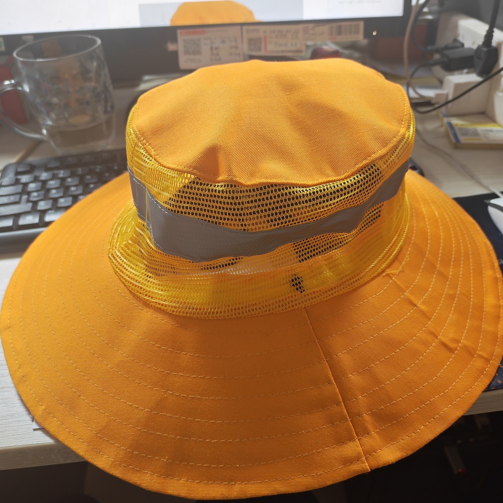 誉丰 遮阳工作帽 YF-1009 顶高清大图