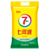 七河源 盘锦长粒粳米5kg 国产食品 粮油 大米 东北大米 蟹稻共生