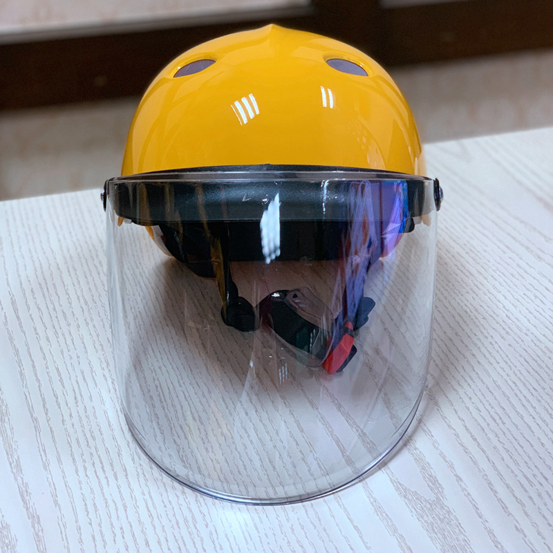 头盔美团外卖头盔夏季骑行盔美团骑手装备骑行头盔美团帽子