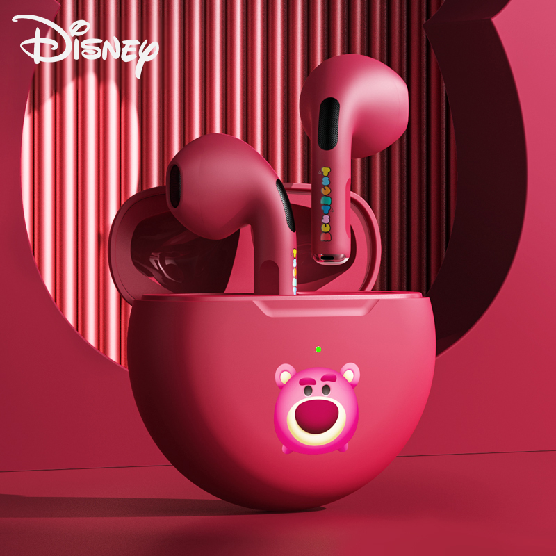 Disney/迪士尼联名款草莓熊无线高品质蓝牙耳机入耳式高端超长续航音质超好男女生款适用苹果华为2022年新款