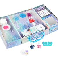 壹百分 迪士尼冰雪2 儿童化妆品美妆指甲彩妆玩具礼物女孩 DS-2280