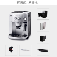 德龙(DeLonghi)全自动咖啡机ESAM4200.S原装进口豆粉两用 研磨萃取 卡布奇诺拿铁奶泡家用办公室意式咖啡机