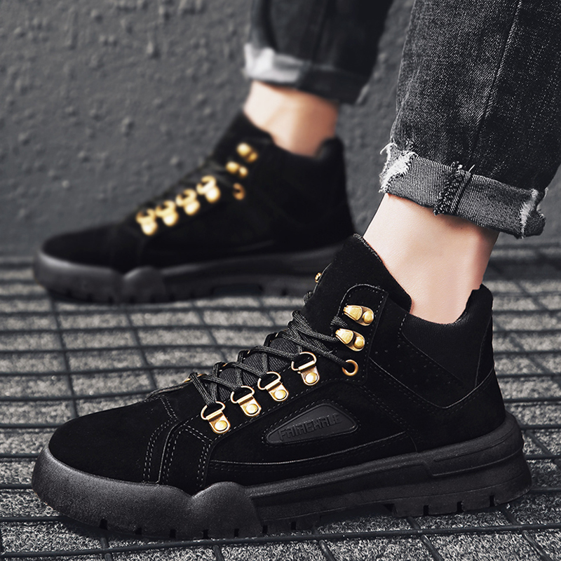 赏爵sanjoe潮流明星战狼同款马丁