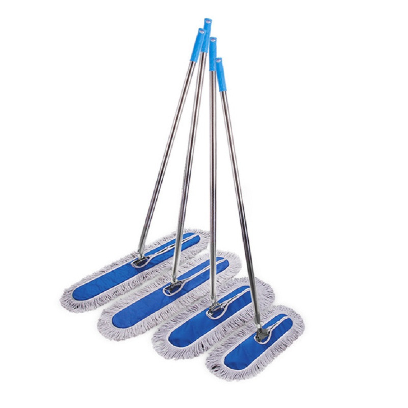 得力(deli)平板拖把大号尘推排拖清洁刷 1m