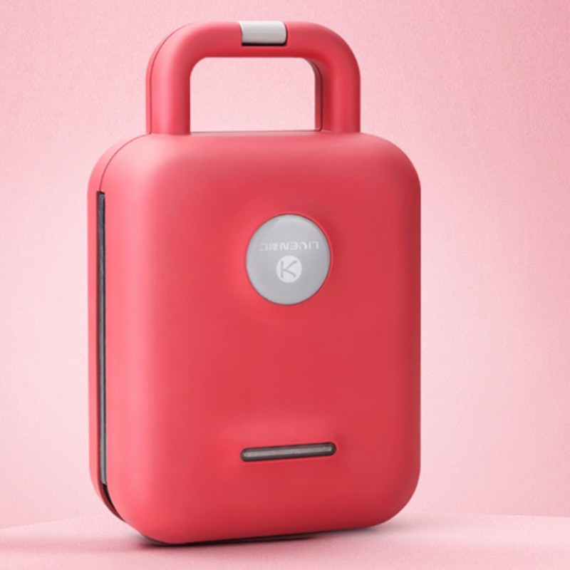 利仁迷你早餐机华夫饼机三明治机lpsm12