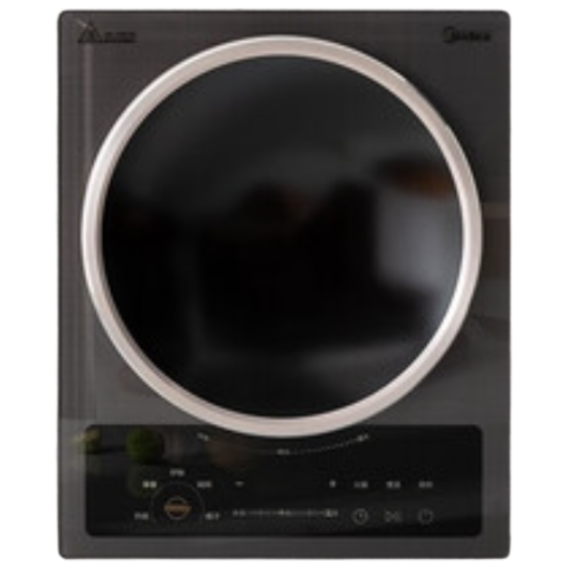 美的(Midea)家用凹面电磁炉电陶炉3300W大功率滑控调节多功能炒菜火锅炉大火包锅 MC-CLE3367 ZH