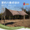 时乐鸟星辰大海八角天幕SLN-022 户外天幕帐篷便携式露营野营野餐防晒!