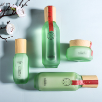 百雀羚三生花金心山茶沁肤致润礼盒（100g+100ml+100ml+30ml）修护补水舒缓细肤护肤套装四件套