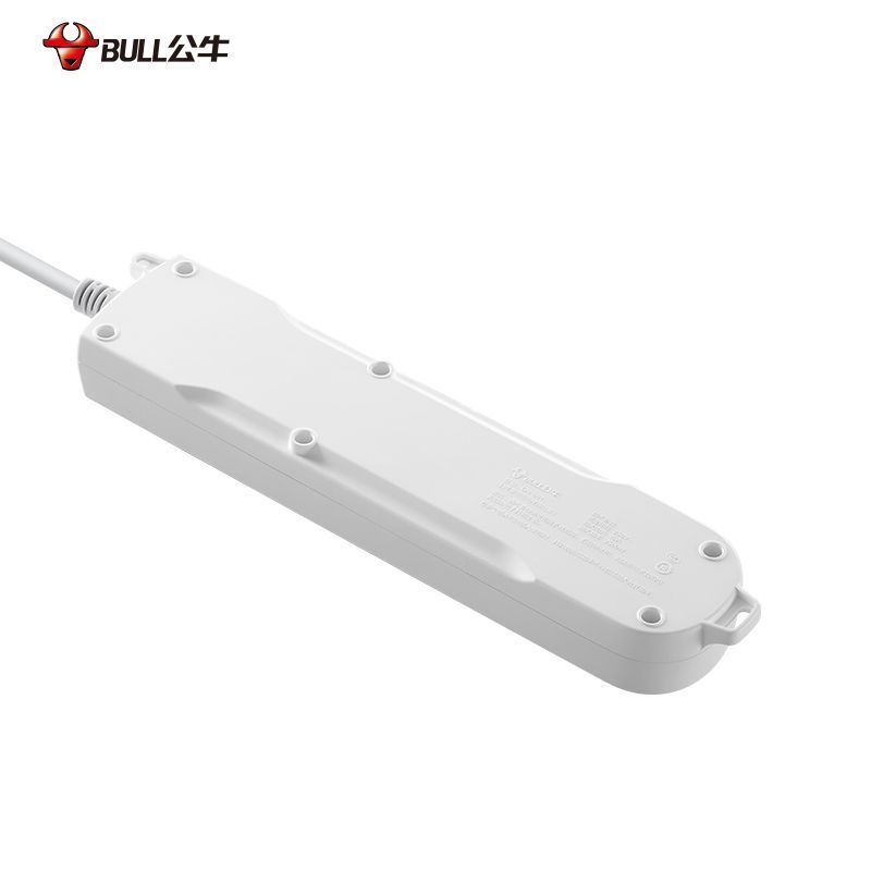 公牛(bull)GN-601全长1.8米四插位插座插排带线多功能家用拖接线板宿舍排插多孔位延长线插线板