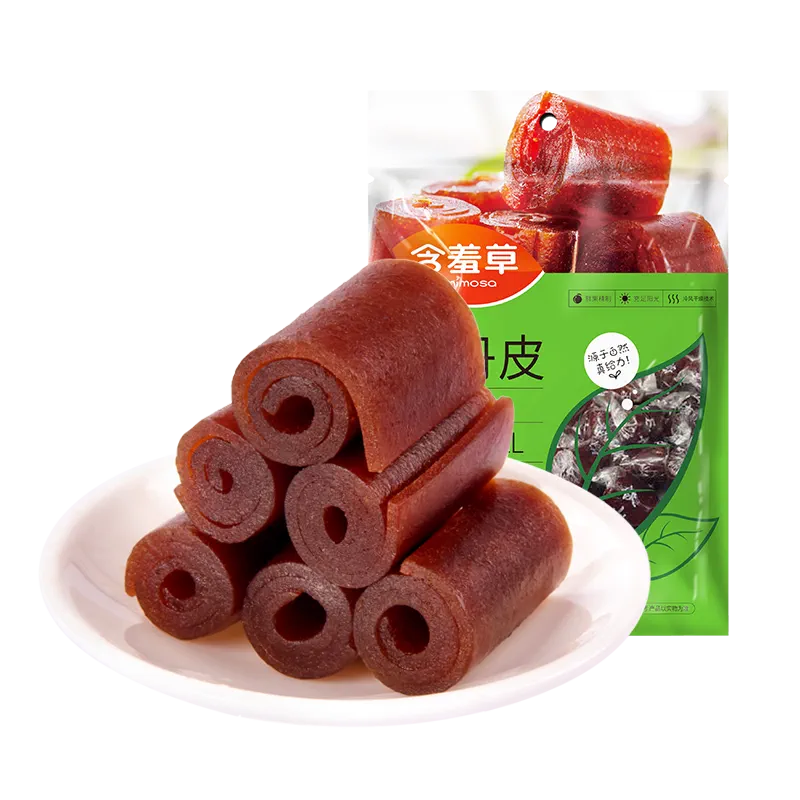 含羞草经典山楂果丹皮230g*2袋 片大肉厚 酸甜有嚼劲