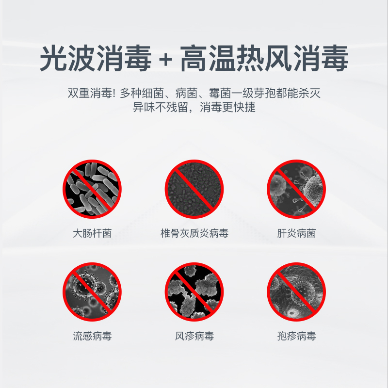 亿高(EKOA) 消毒柜光波工程柜1 商用 高温 立式双开门 食堂餐厅 厨房餐具消毒碗柜 不锈钢保洁柜 大容量
