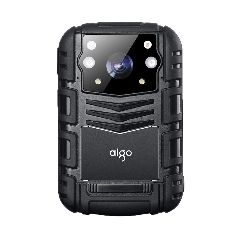 爱国者(aigo)执法记录仪 红外夜视高清1296P便携加密激光定位可录音录像拍照对讲DSJ-R1 128G