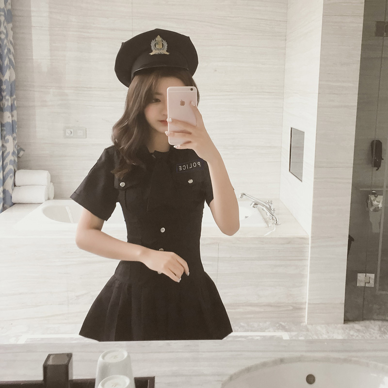性感女警制服诱惑夜店情趣内衣服OL职业空姐极度诱惑sm骚激情套装