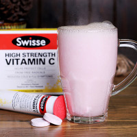 Swisse维生素C 泡腾片 60片剂/盒装 澳洲进口vc片21年7月到期