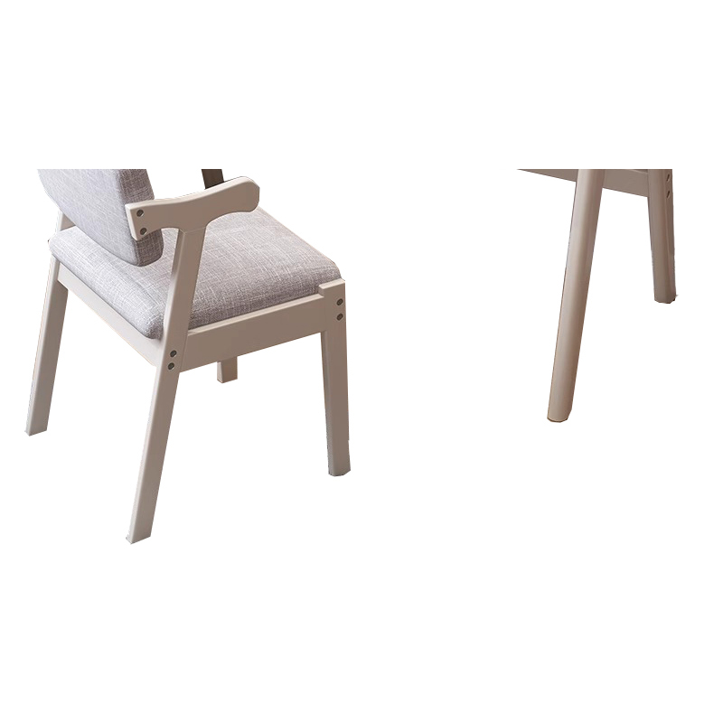 铭羽洋实木书桌120cm+1椅套高清大图